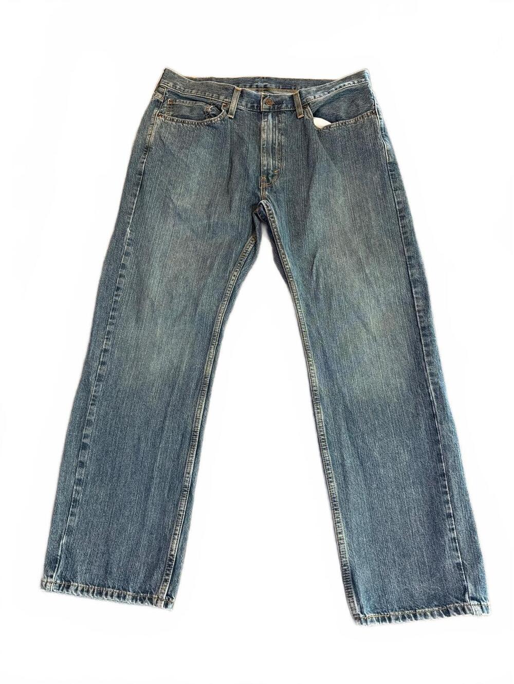 Levi Strauss & Co Men's 559 Classic Blue Denim Jeans W36 L30 100% Cotton